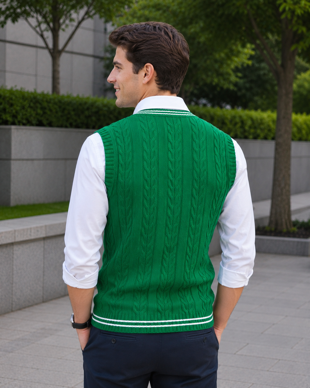 Duane™ Ärmelloser Strickpullover