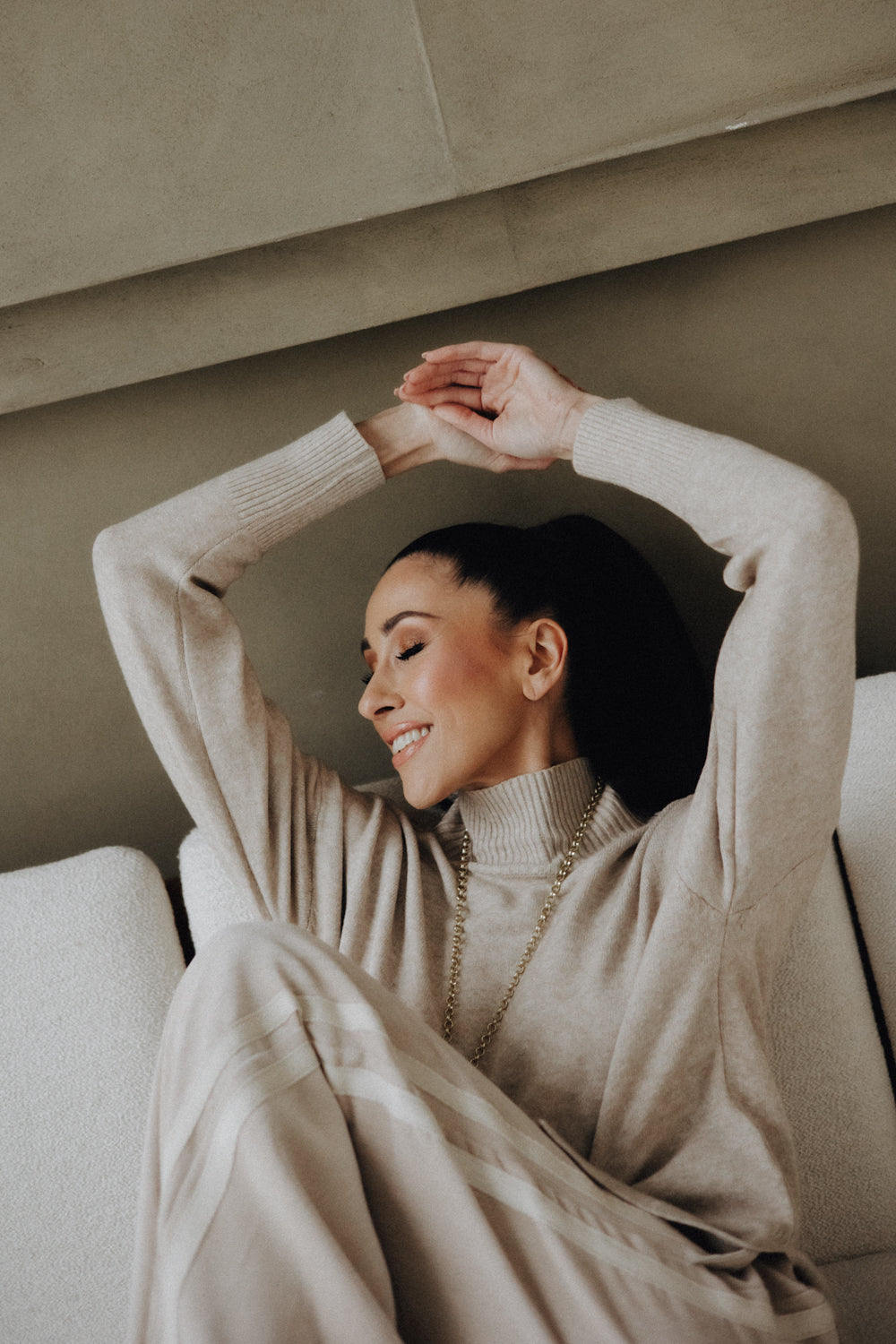 Mesesa Damen Strickpullover – Weicher Pullover mit klassischem Strickmuster