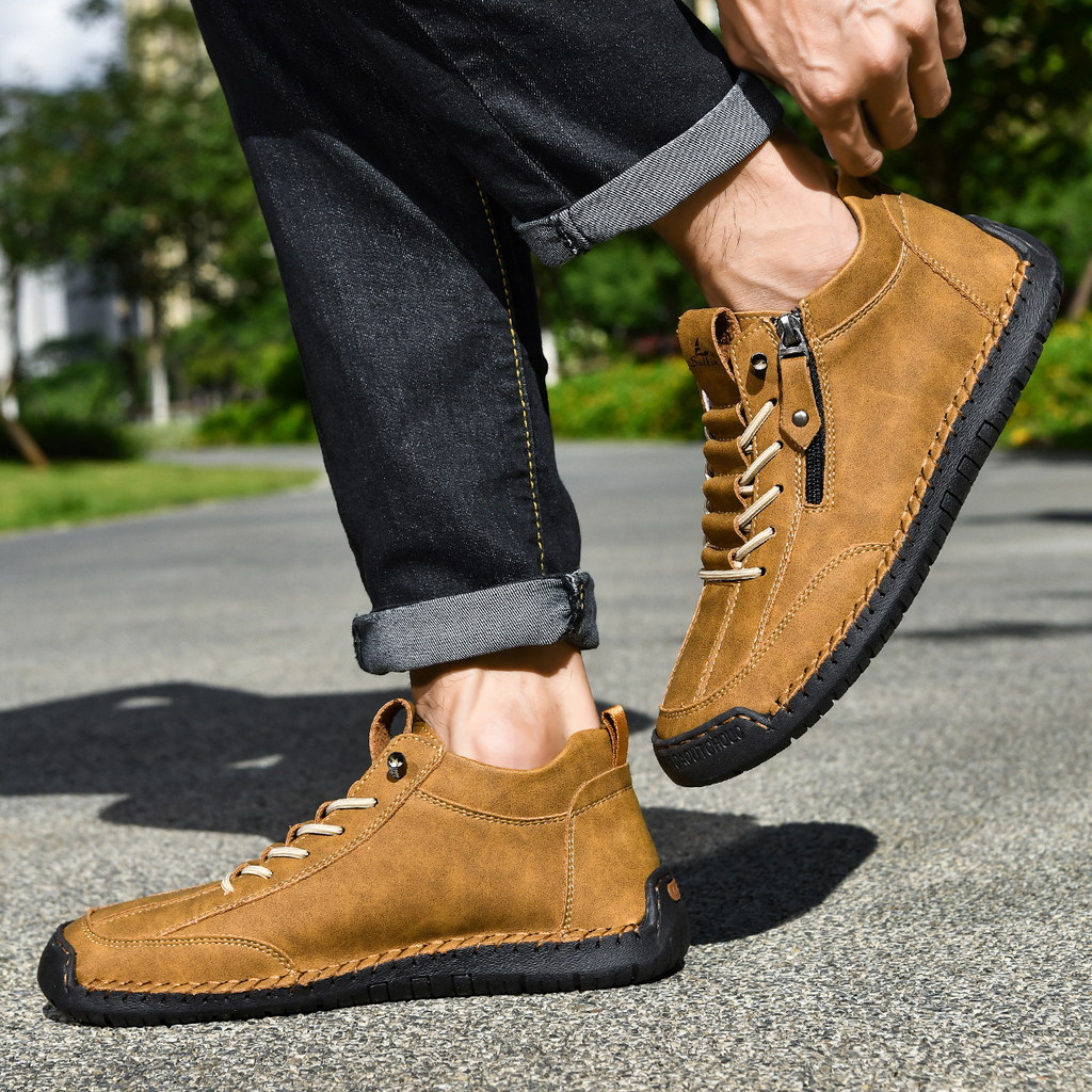 Mares | Nubukleder Schuhe mit Reißverschluss