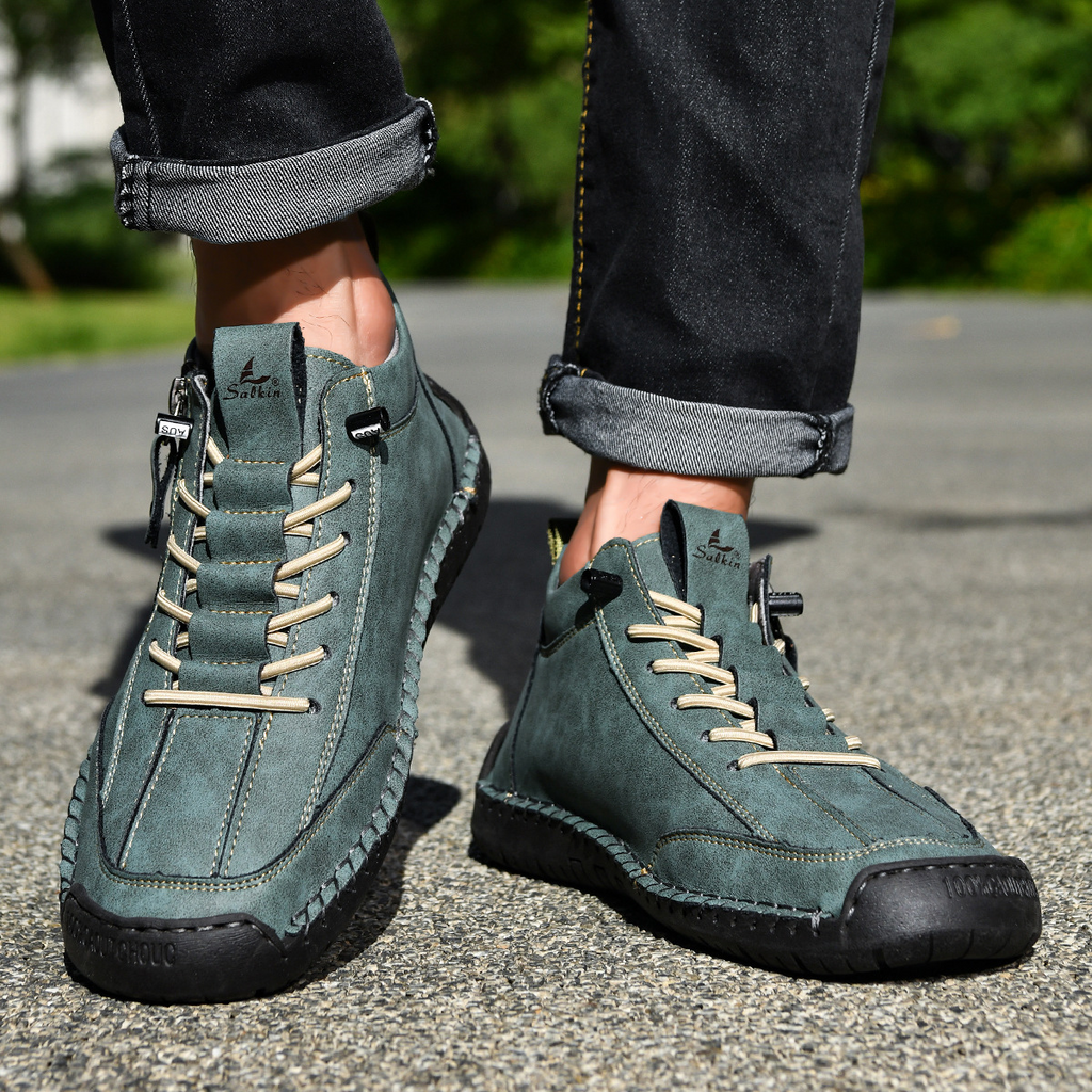 Mares | Nubukleder Schuhe mit Reißverschluss