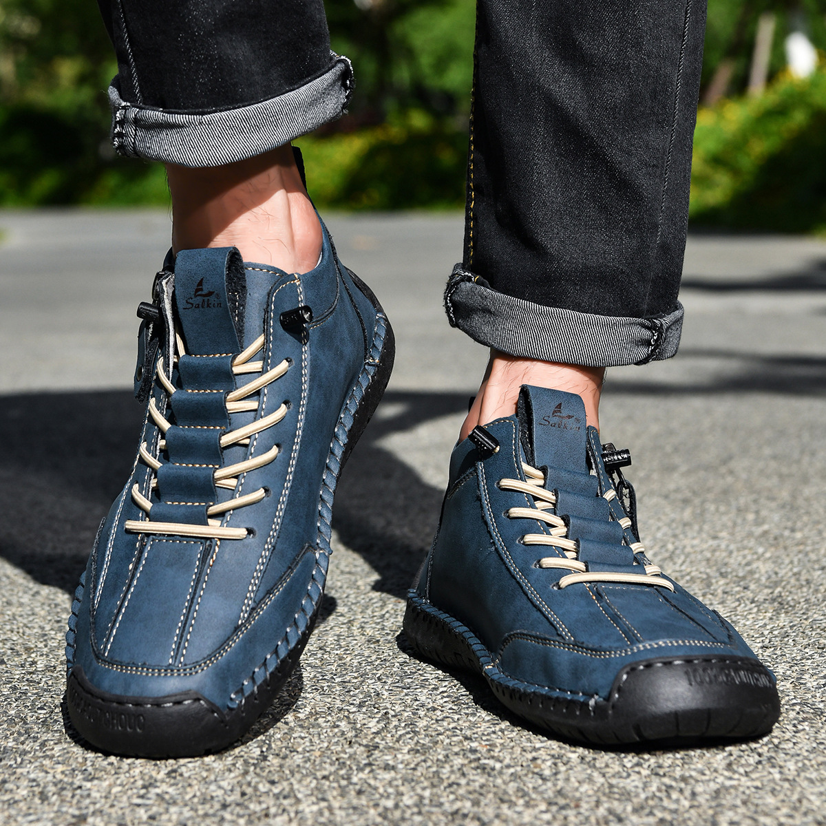 Mares | Nubukleder Schuhe mit Reißverschluss