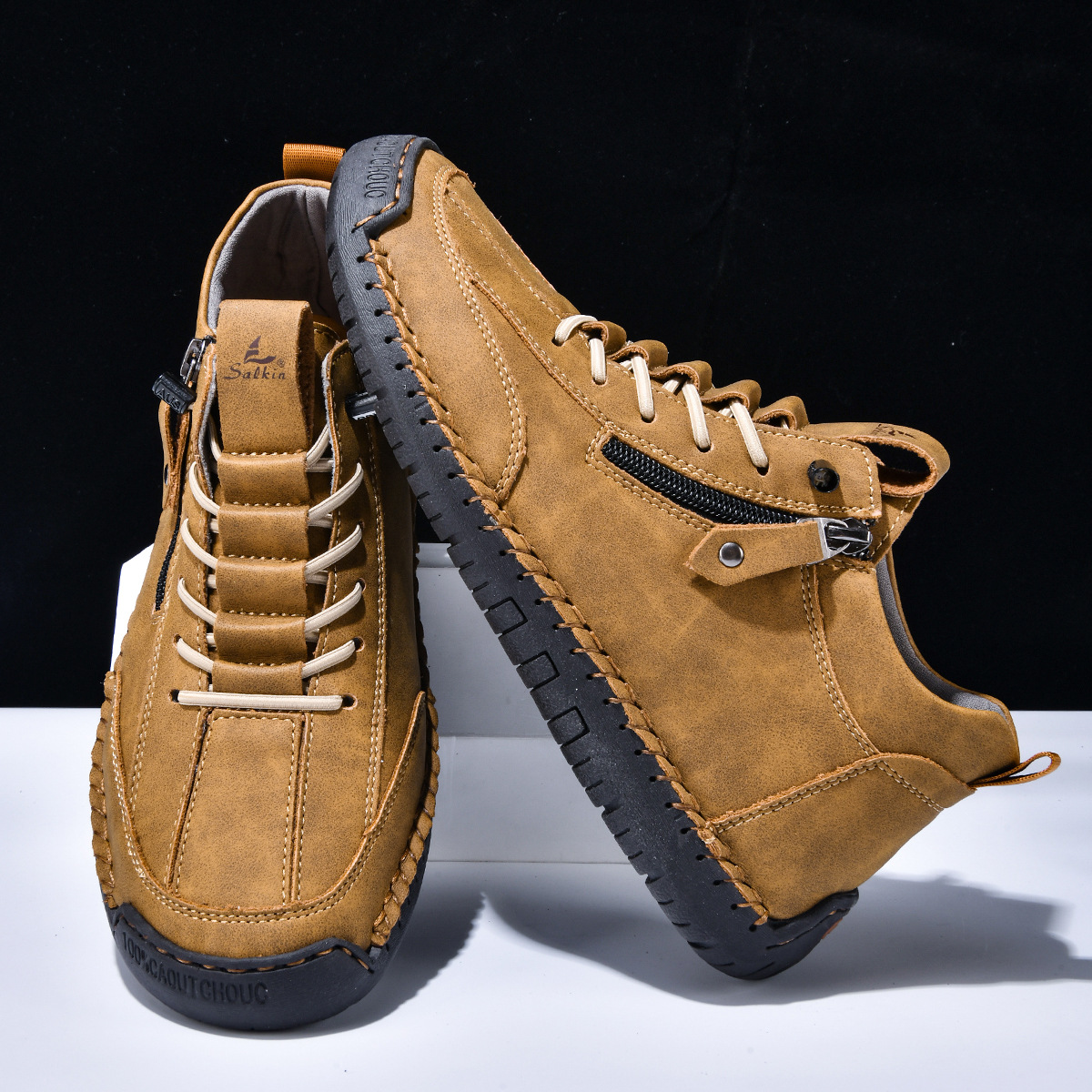 Mares | Nubukleder Schuhe mit Reißverschluss