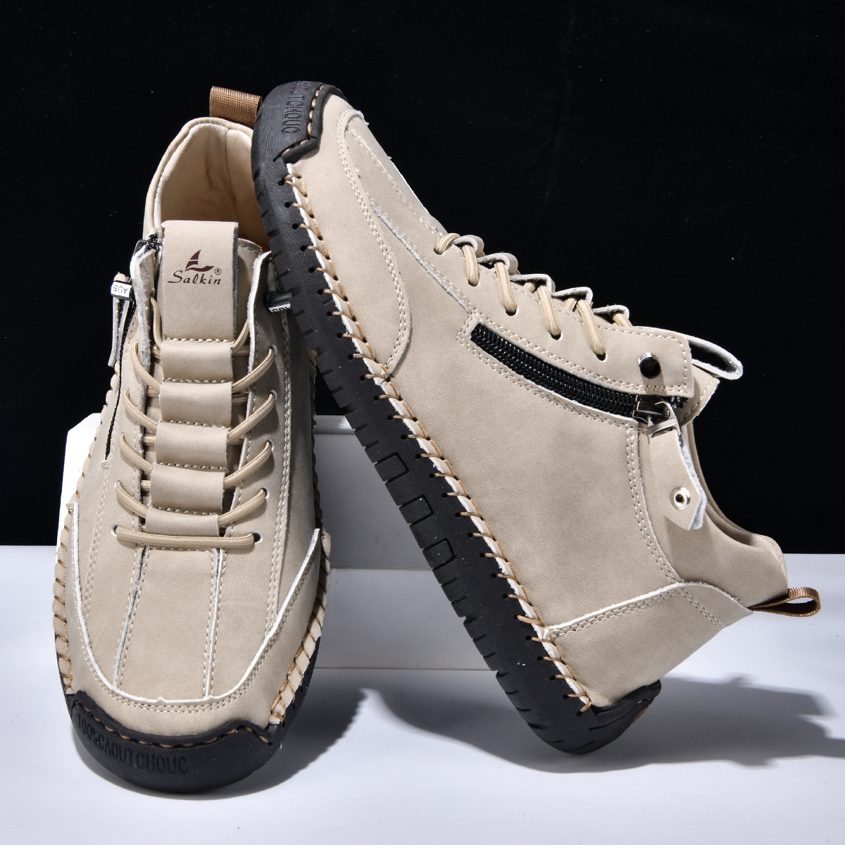 Mares | Nubukleder Schuhe mit Reißverschluss