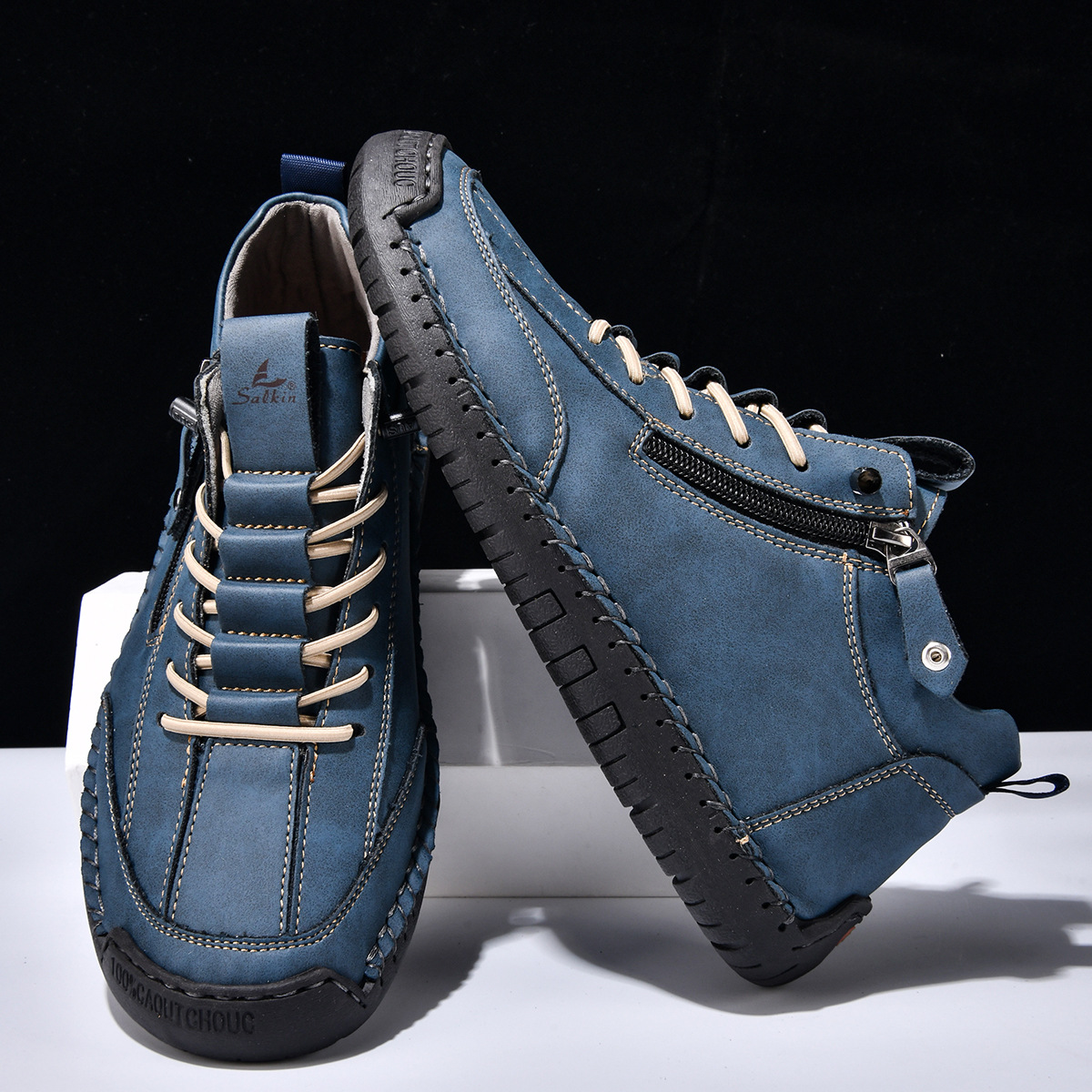 Mares | Nubukleder Schuhe mit Reißverschluss