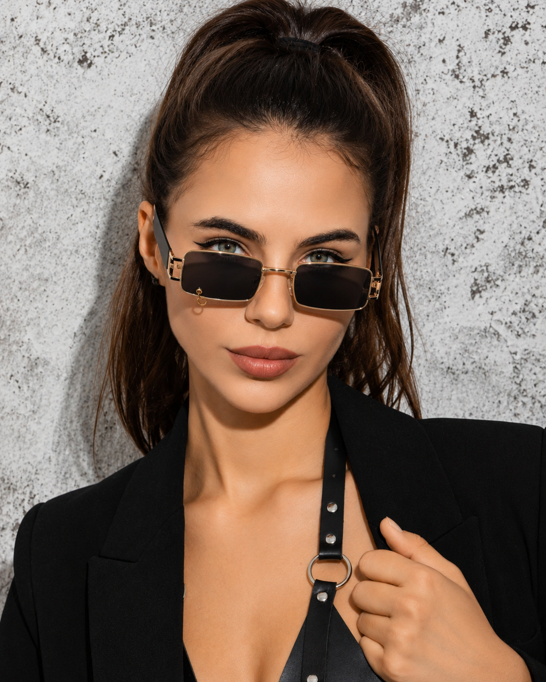 Soaine | Vintage Sonnenbrille mit ovaler Form
