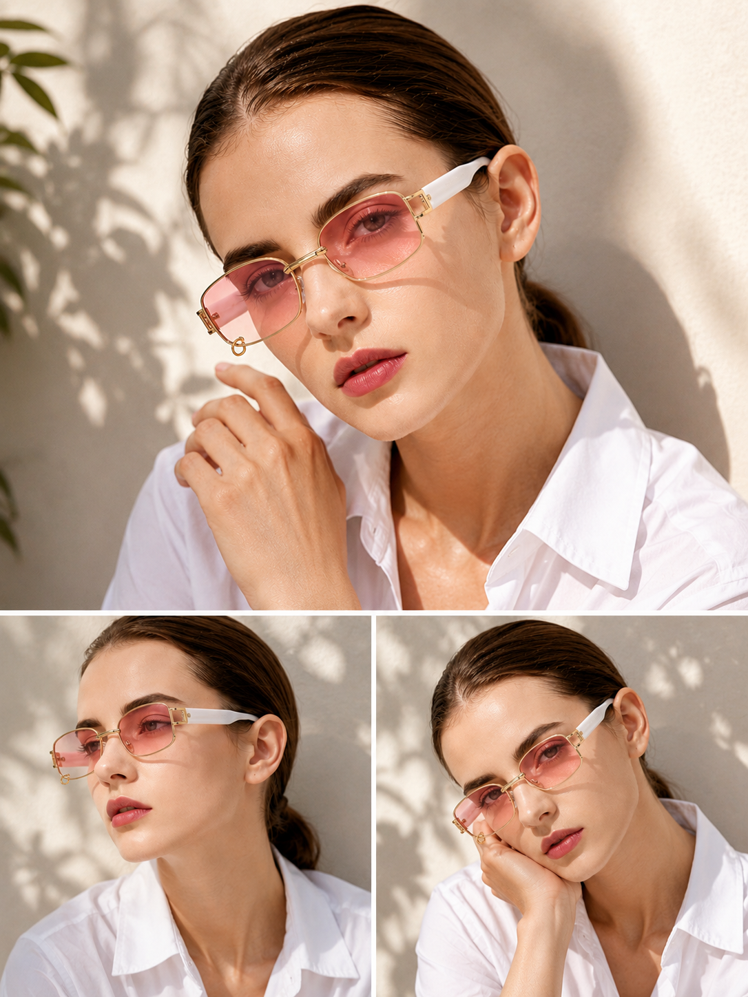 Soaine | Vintage Sonnenbrille mit ovaler Form