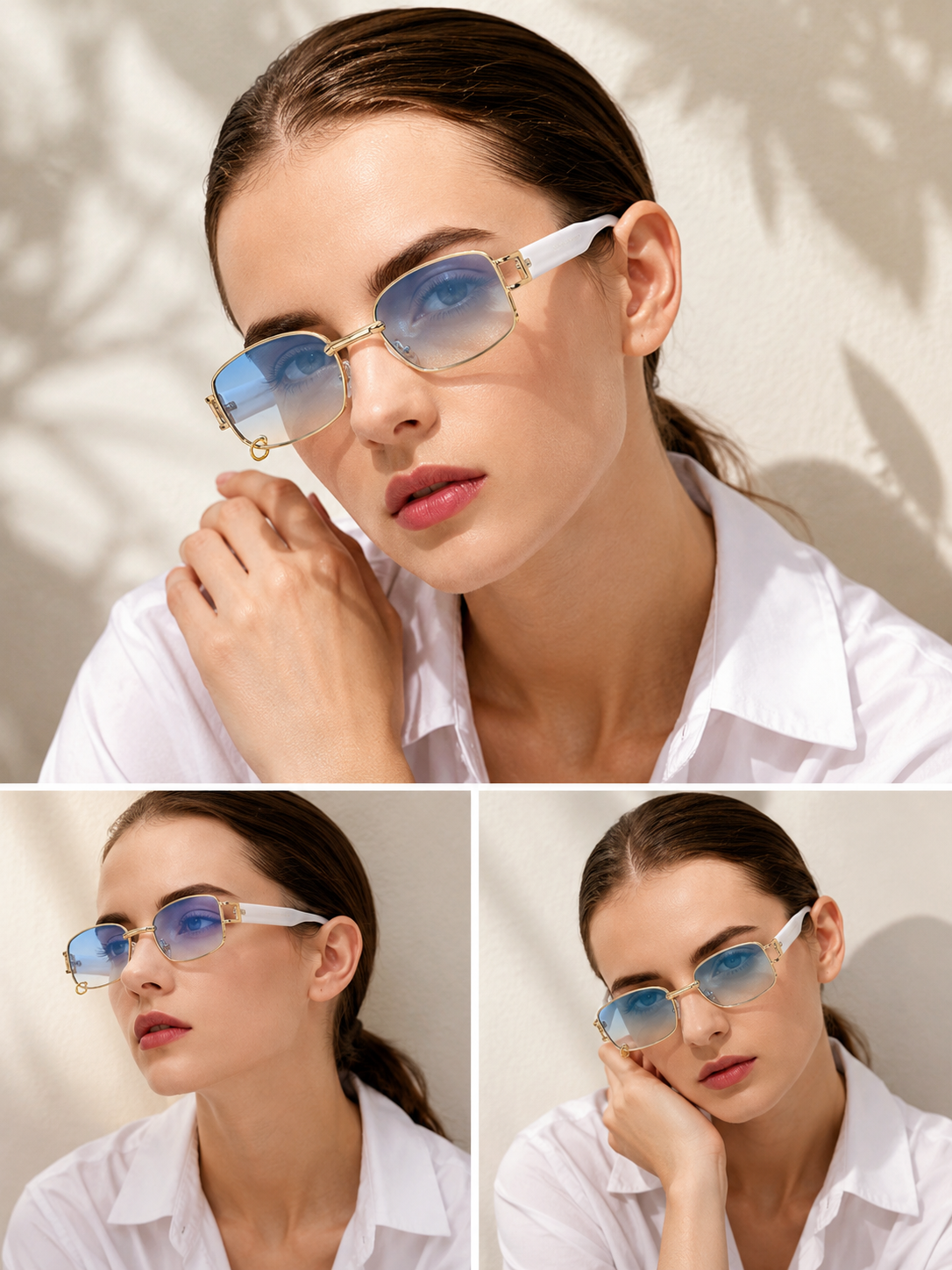 Soaine | Vintage Sonnenbrille mit ovaler Form