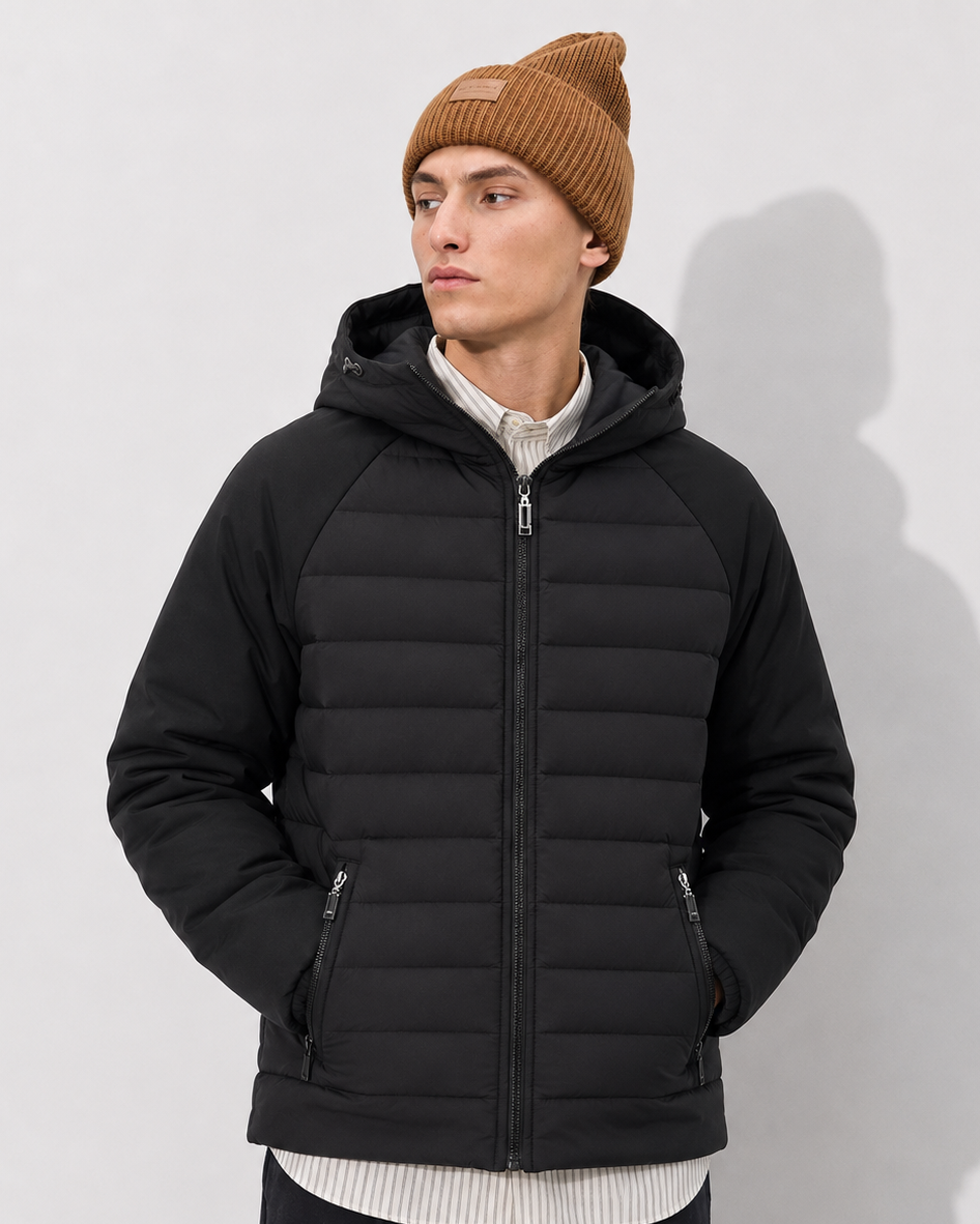Elonor | Elegante Baumwolljacke mit Polsterung