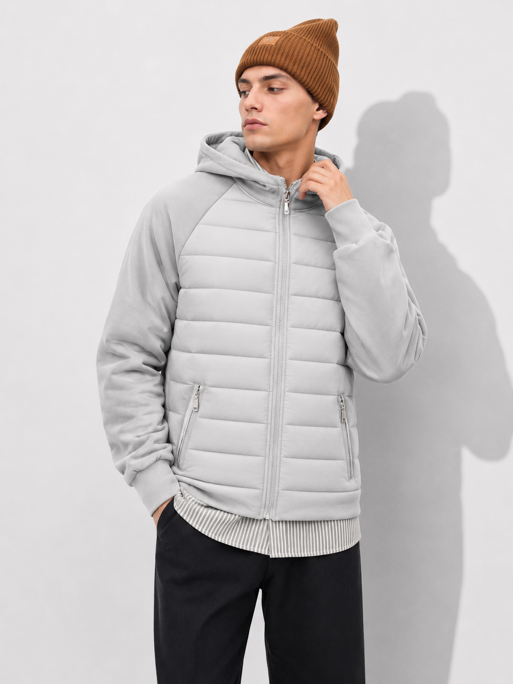 Elonor | Elegante Baumwolljacke mit Polsterung