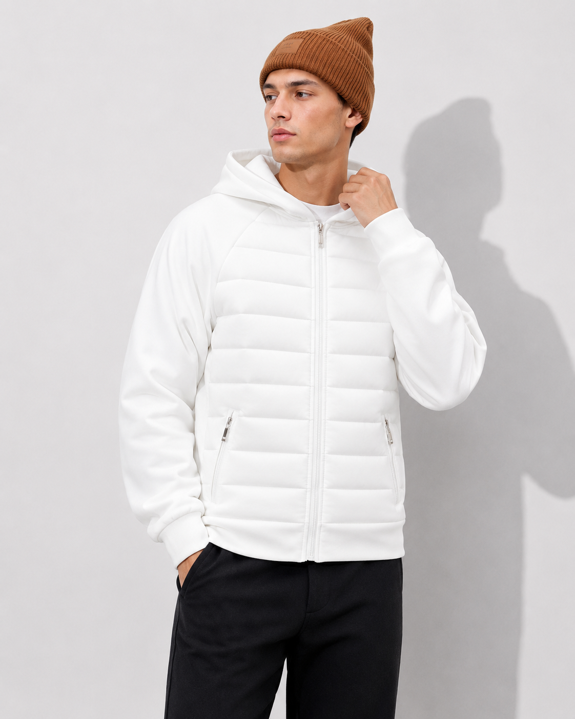 Elonor | Elegante Baumwolljacke mit Polsterung