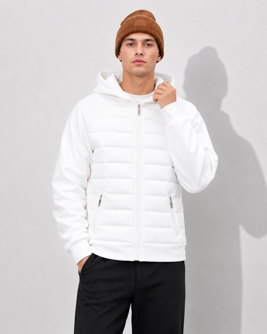Elonor | Elegante Baumwolljacke mit Polsterung