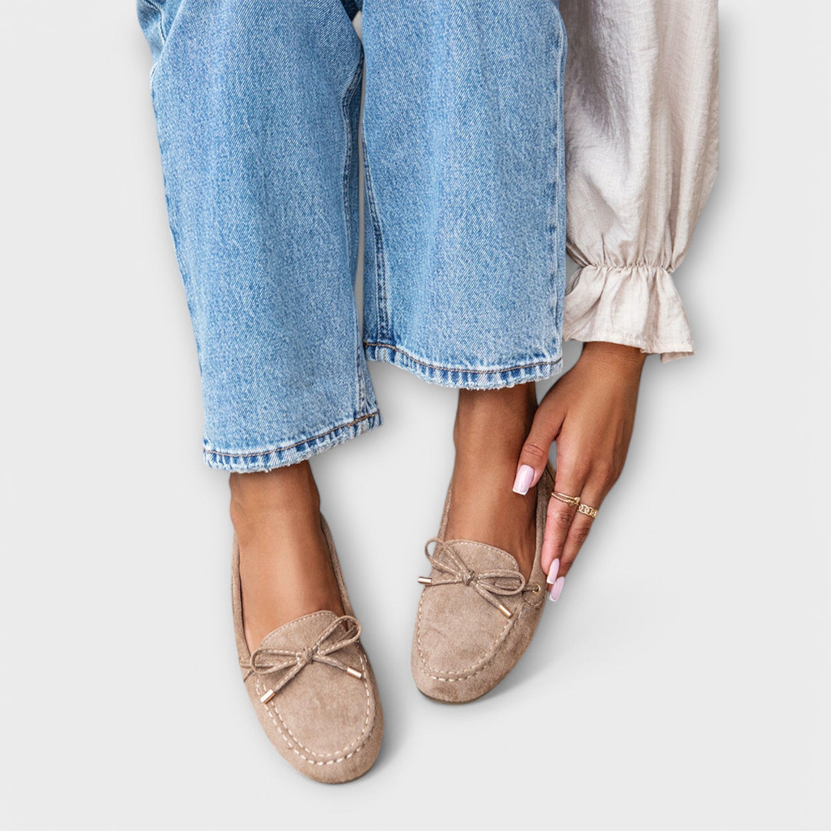 Damen Flache Schuhe