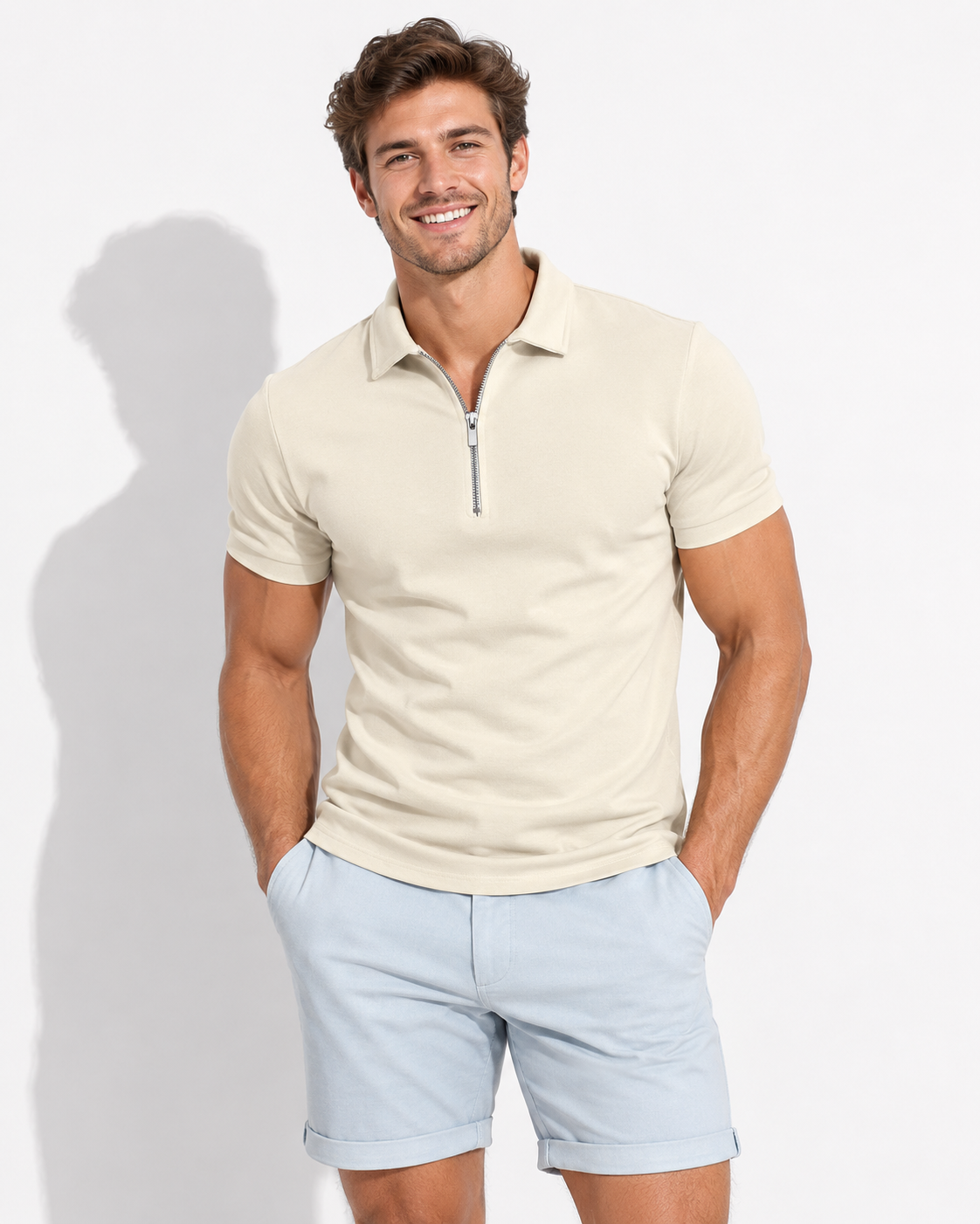 Feinstruktur Herren T-Shirt