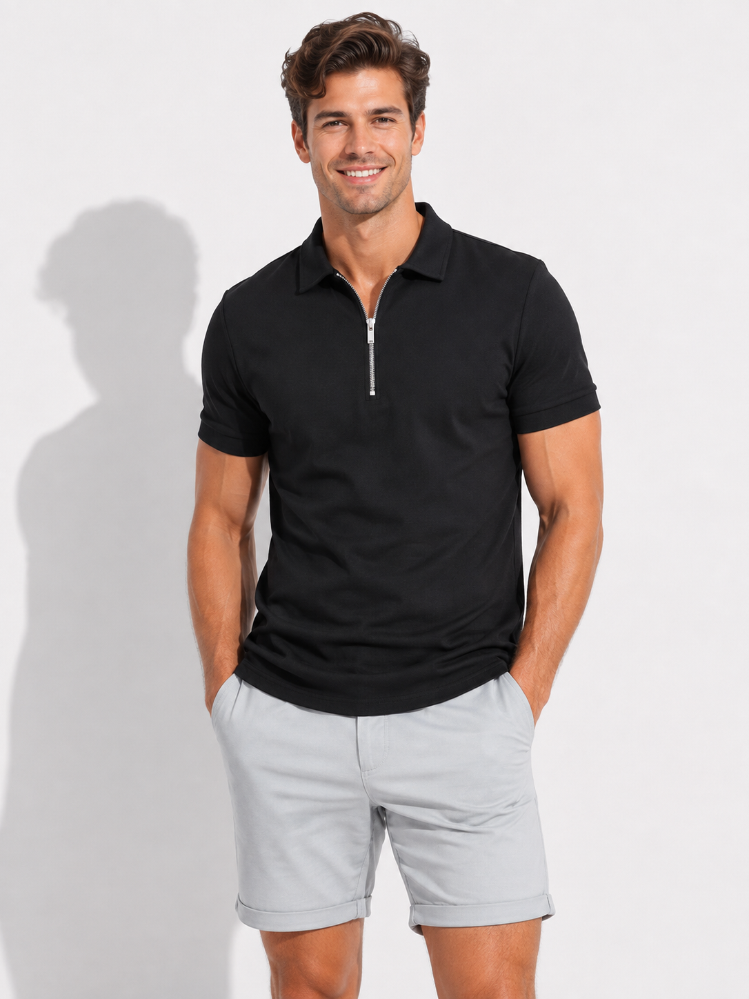 Feinstruktur Herren T-Shirt