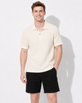Feinton Herren Polo-Shirt