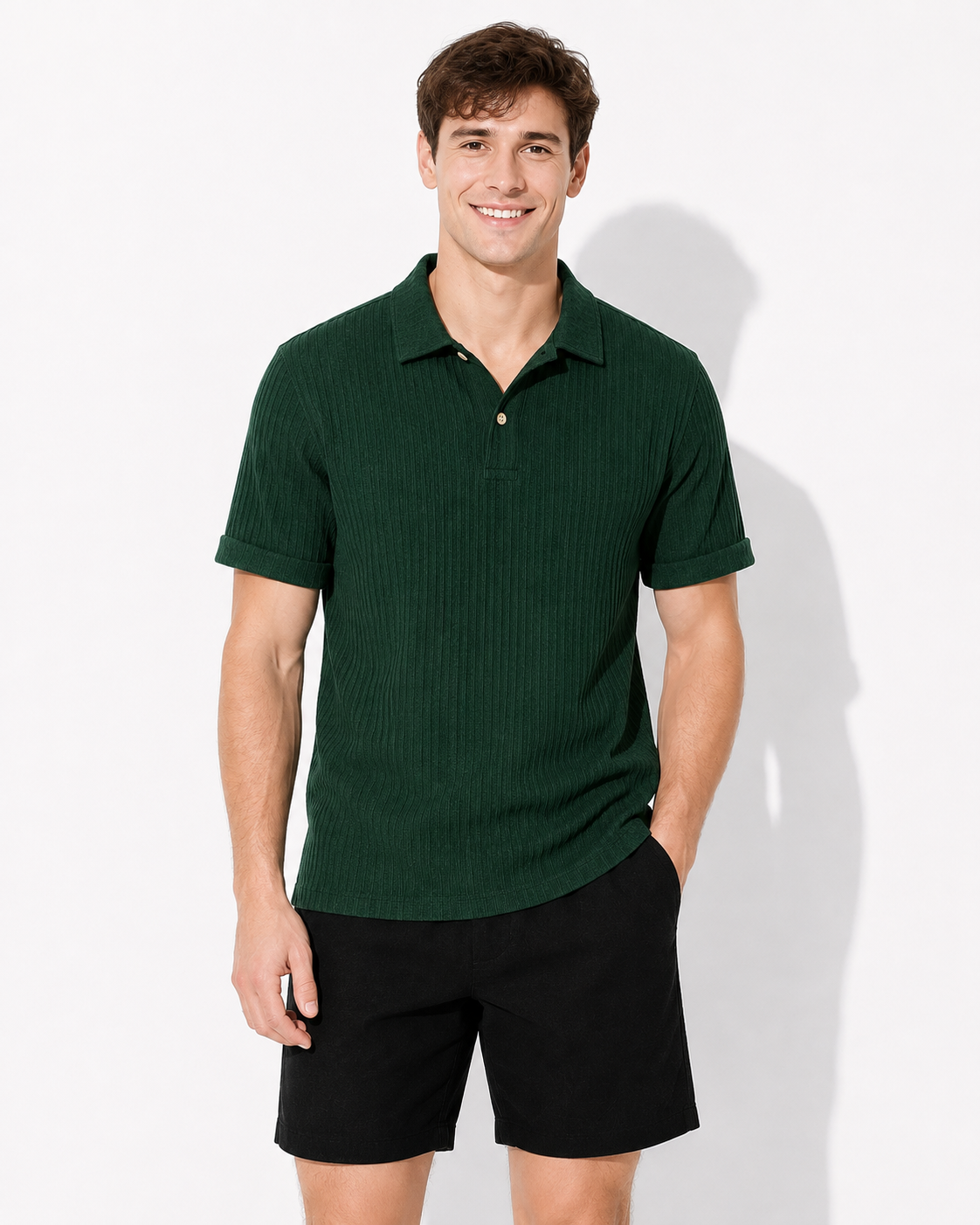 Feinton Herren Polo-Shirt