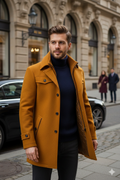 Gabelan | Luxuriöser Wollmantel