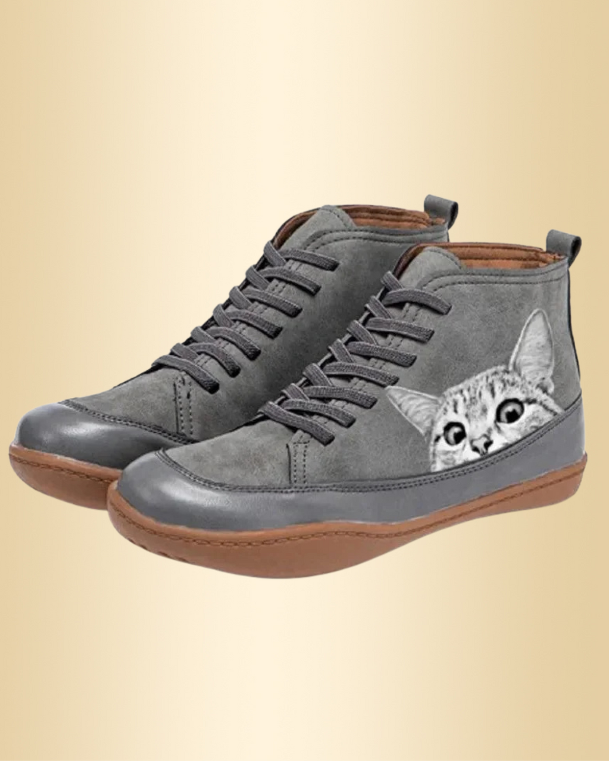 Eleio | Schuhe mit Katzenprint