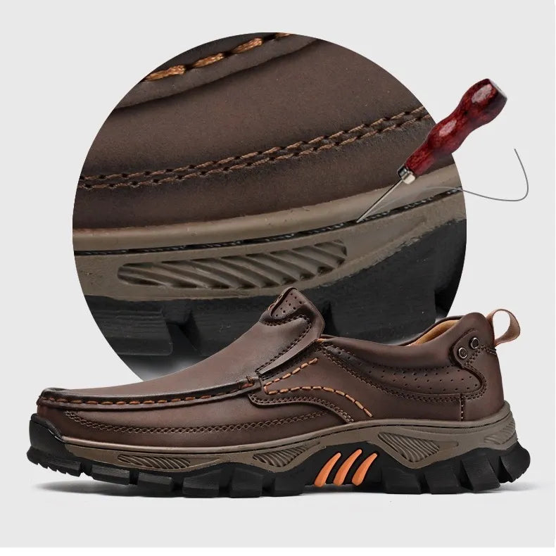 Kalarer | Orthopädische Leder-Wanderschuhe