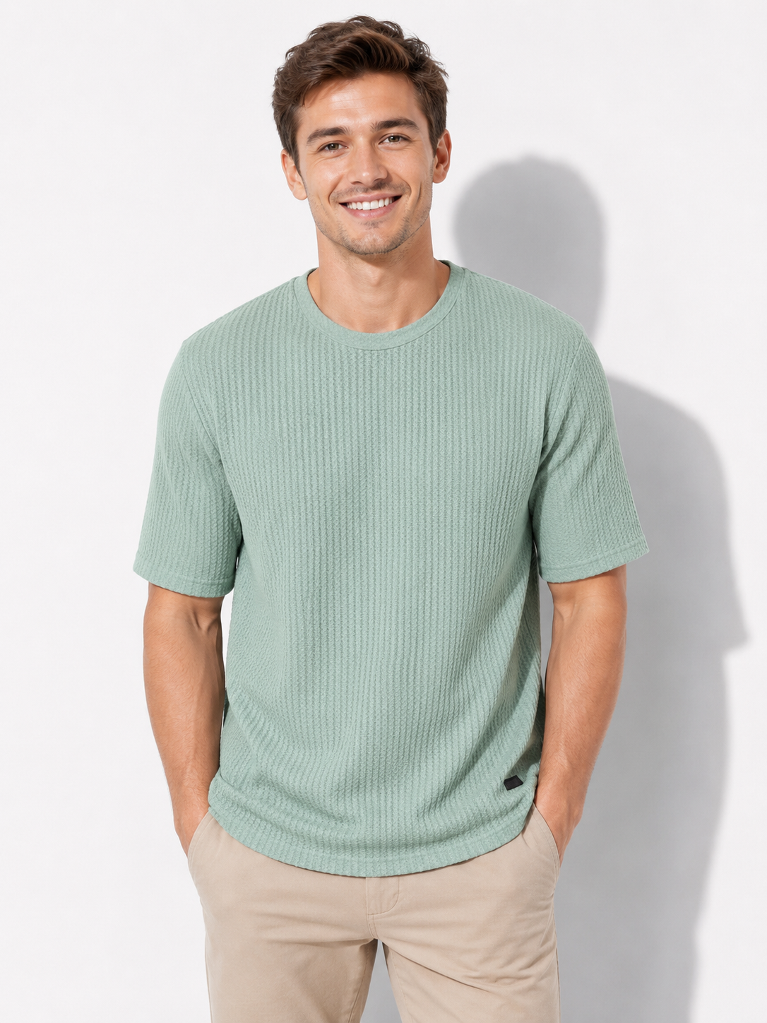 Komfortstruktur Herren T-Shirt