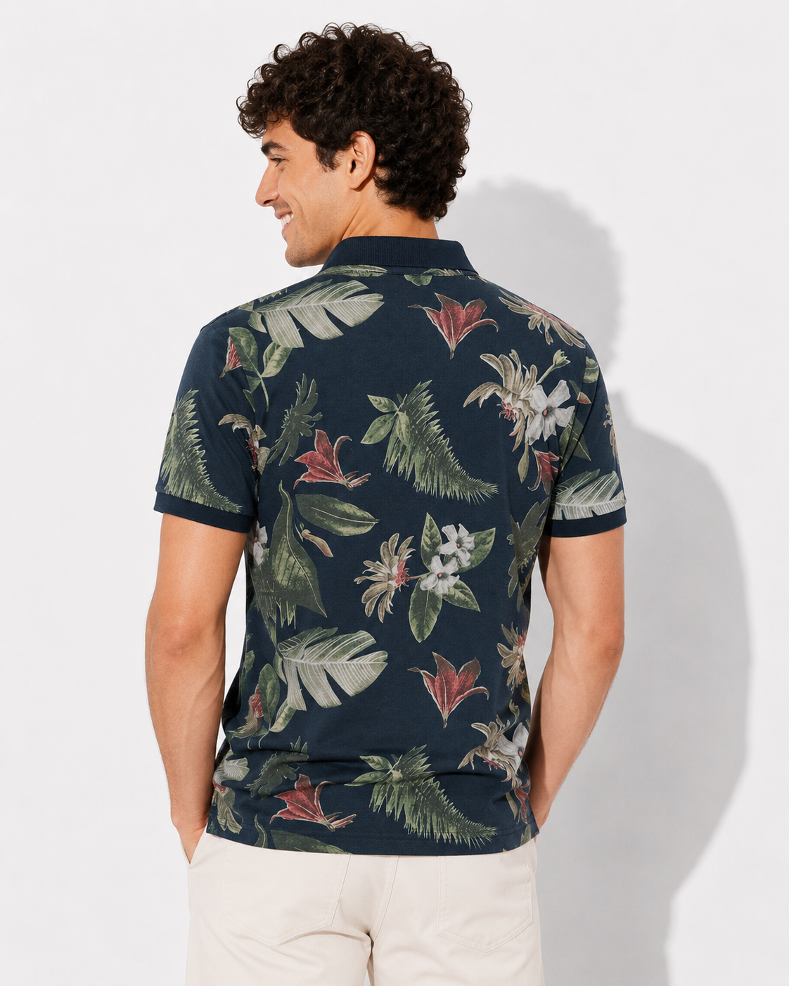 Kragenstil Herren Polo-Shirt