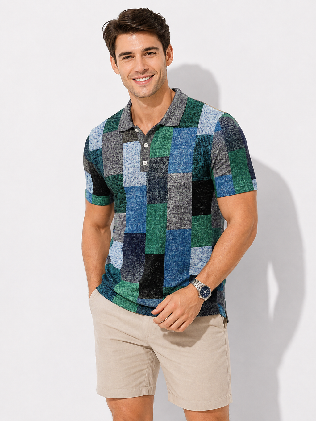 Küstenblick Herren Polo-Shirt