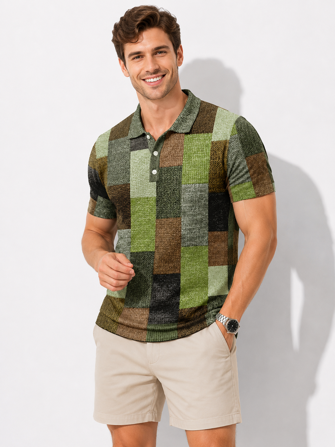 Küstenblick Herren Polo-Shirt