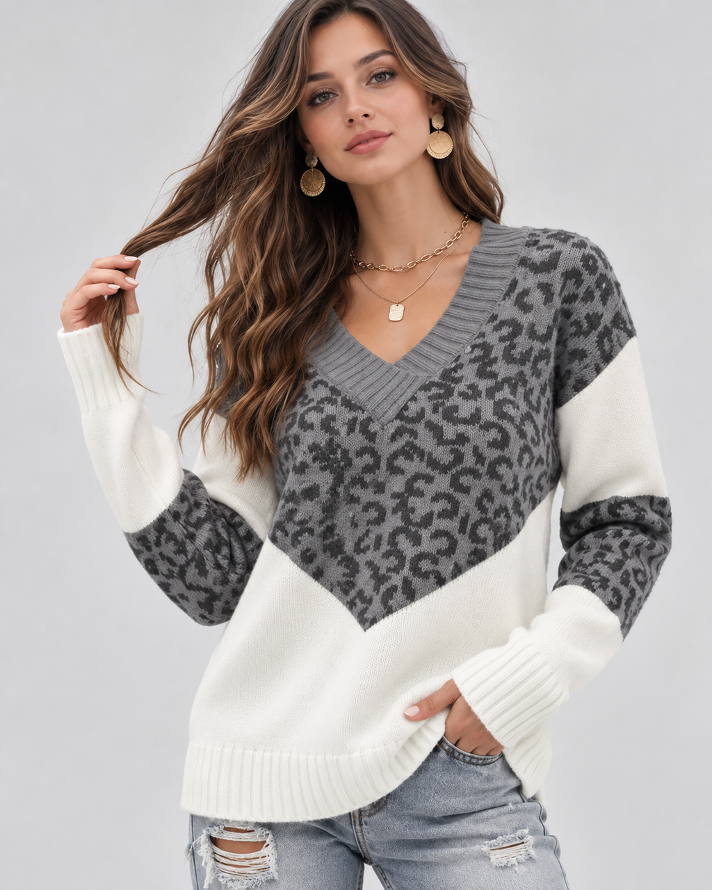 Lässiger Pullover