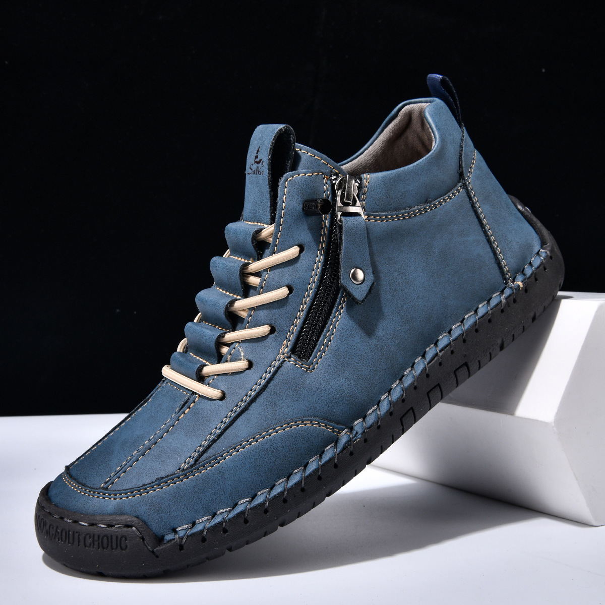 Mares | Nubukleder Schuhe mit Reißverschluss