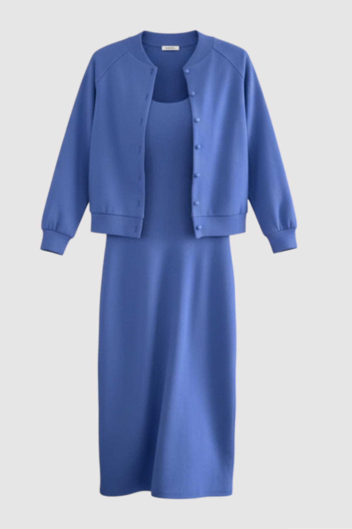 Damen Zweiteiler – Bequemes Midi-Set, Stilvoll & Alltagstauglich