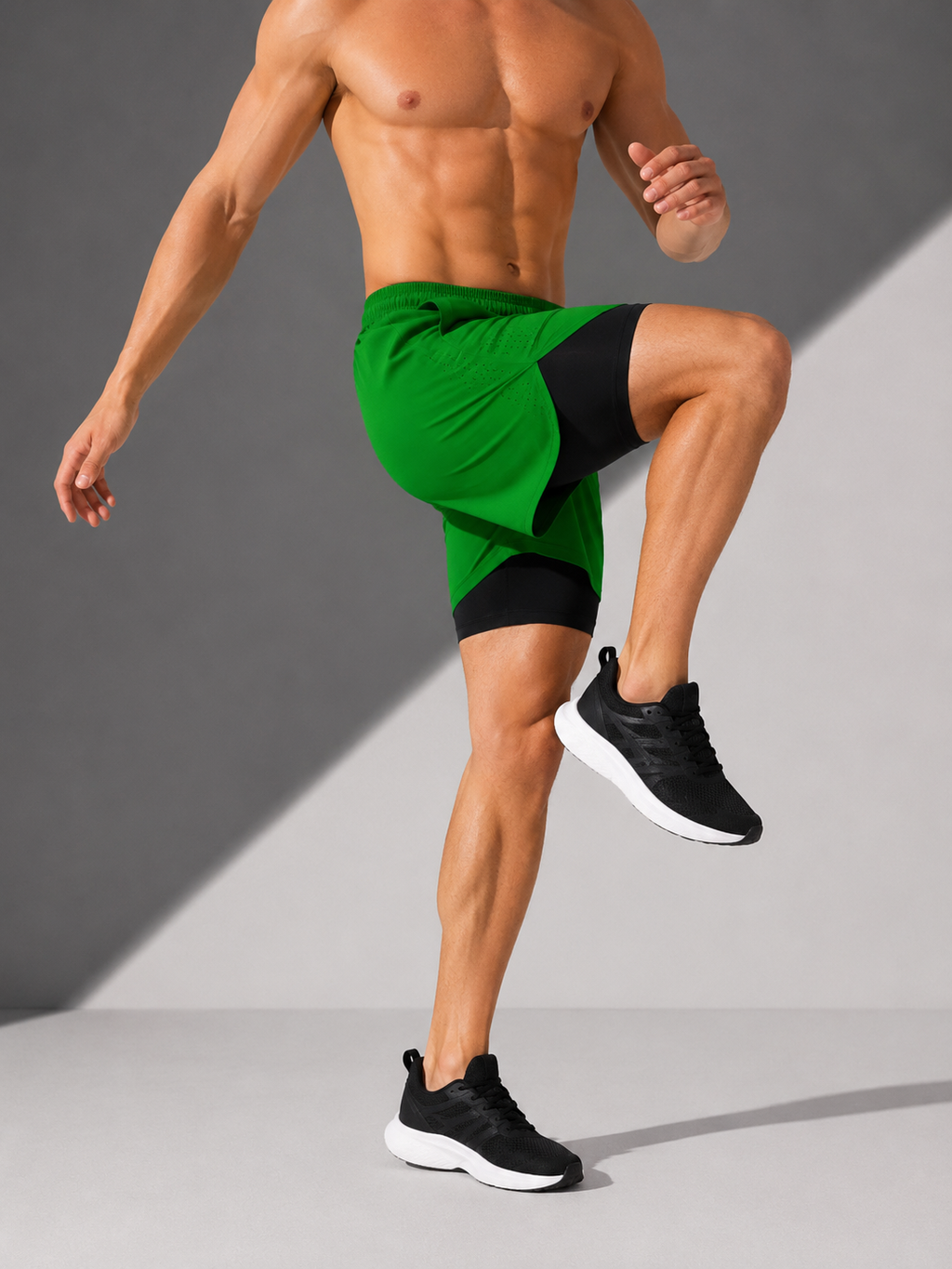 Herren Laufshorts 2-in-1 Performance