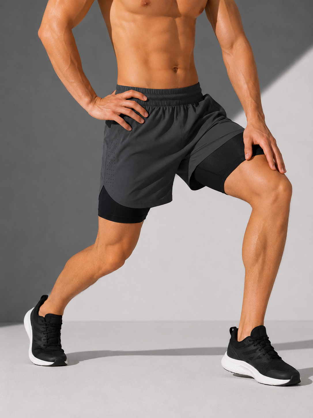 Herren Laufshorts 2-in-1 Performance