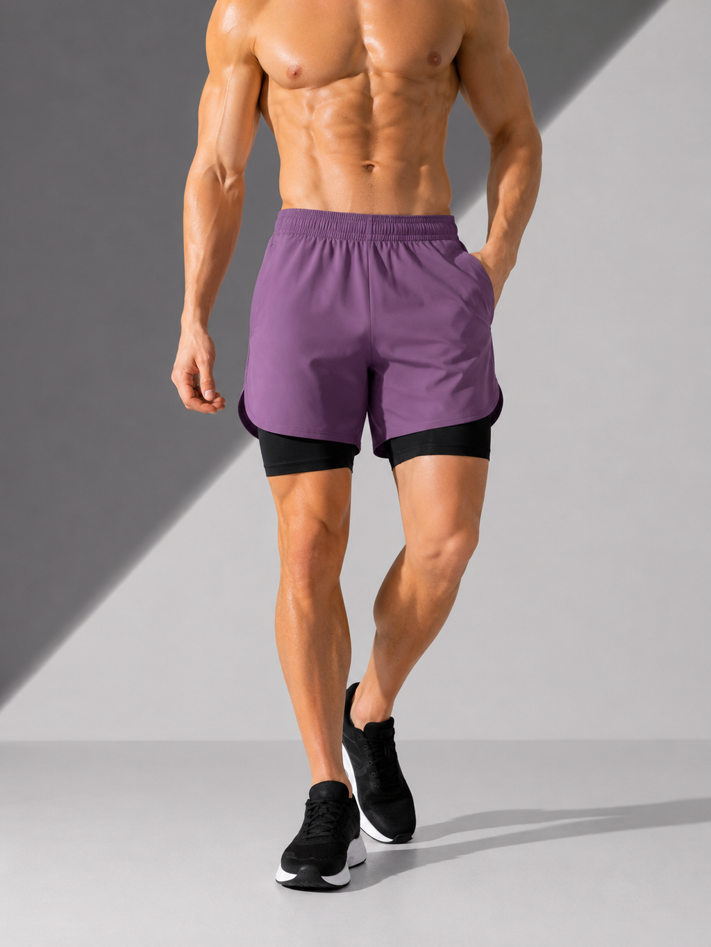 Herren Laufshorts 2-in-1 Performance