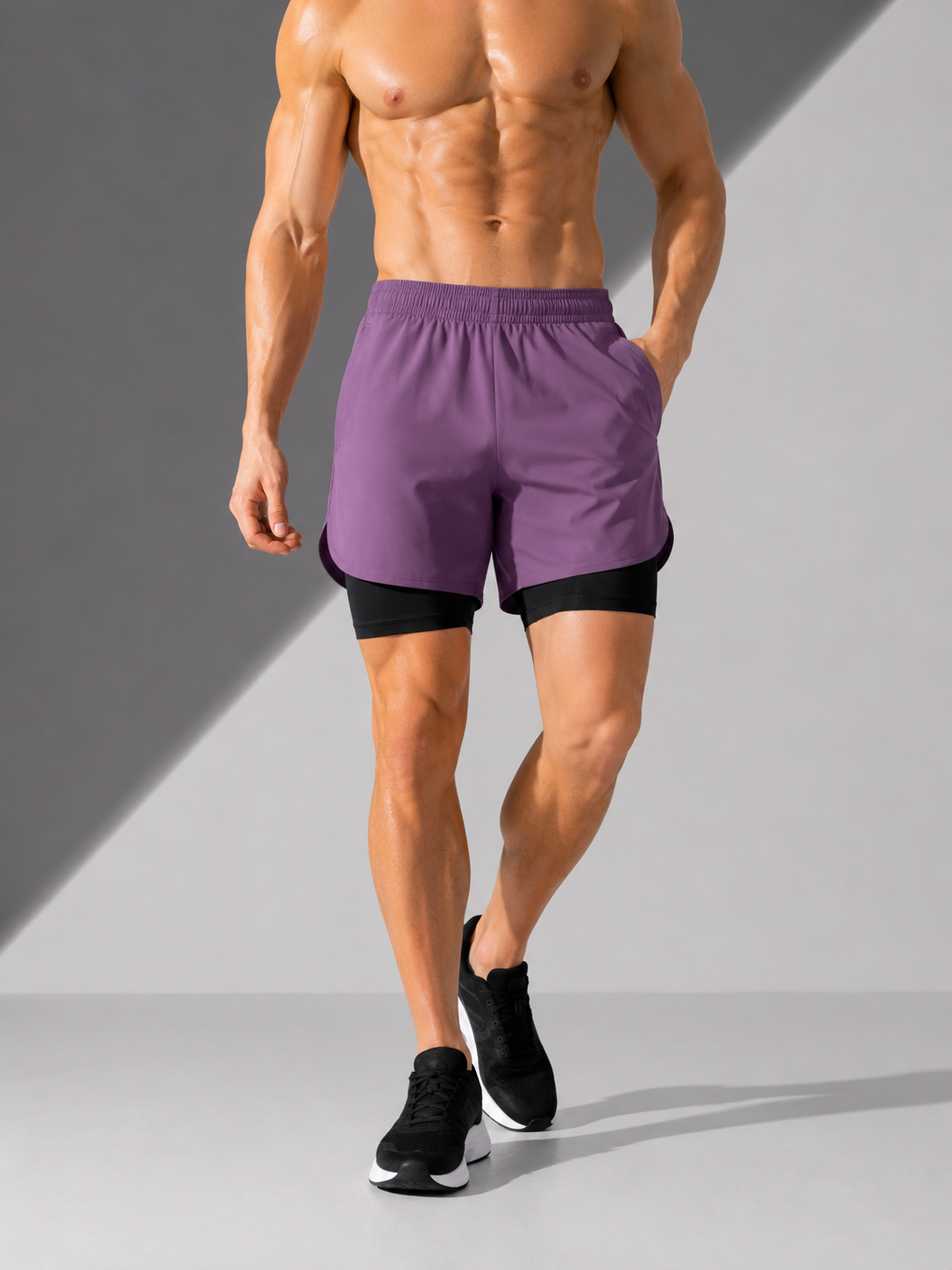 Herren Laufshorts 2-in-1 Performance
