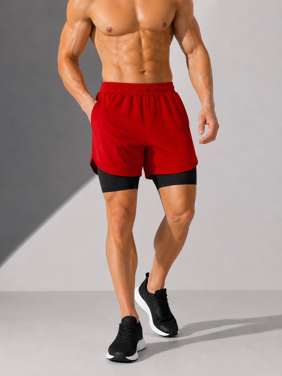 Herren Laufshorts 2-in-1 Performance