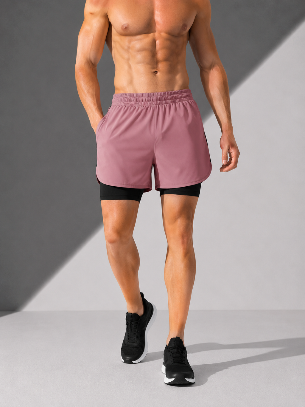 Herren Laufshorts 2-in-1 Performance
