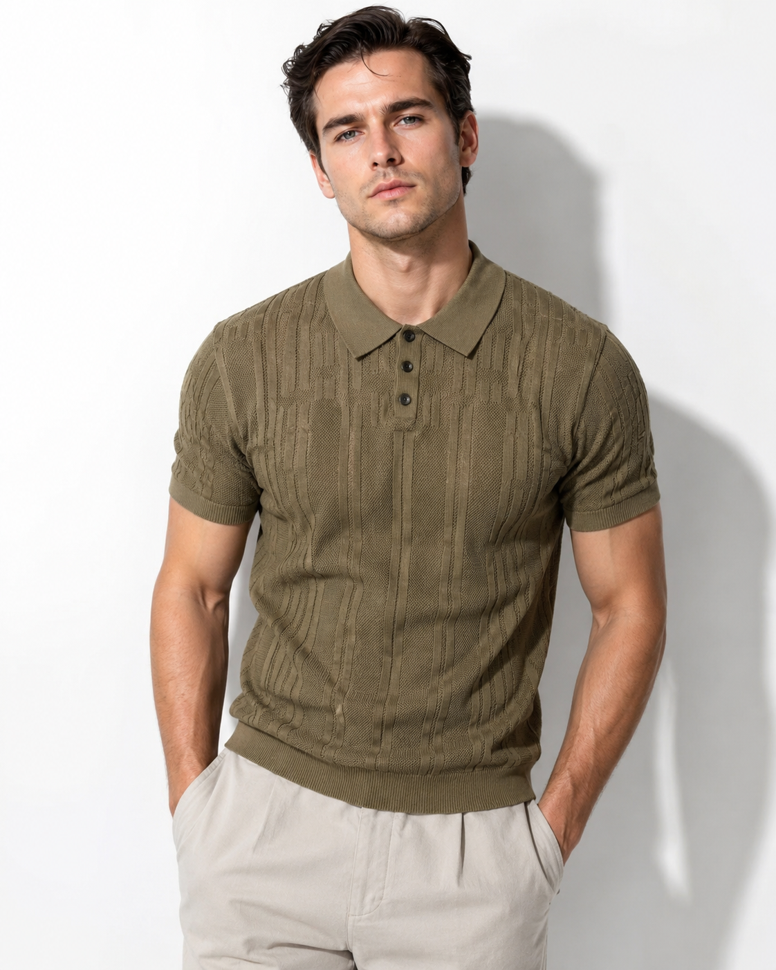 Echtlinie Herren Polo-Shirt