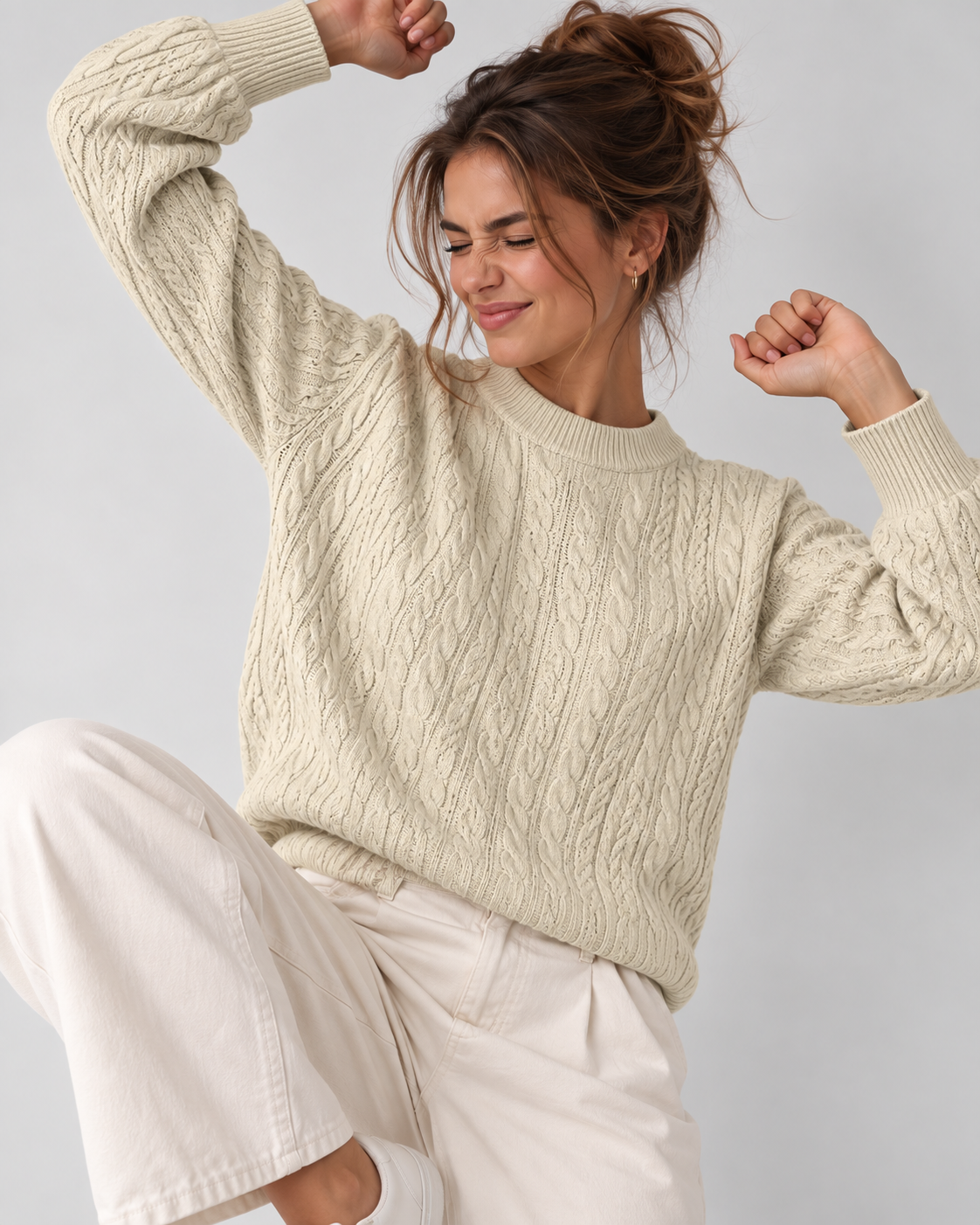 Quinisha Herren Strickpullover