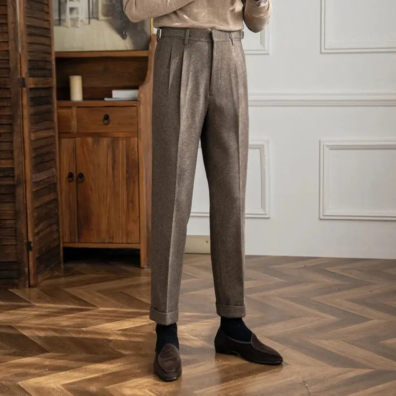 Nikoan | Klassische High Waist Hose