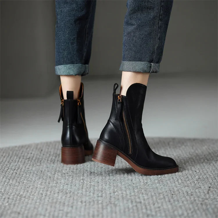Grazia Elegante Herbst Stiefeletten