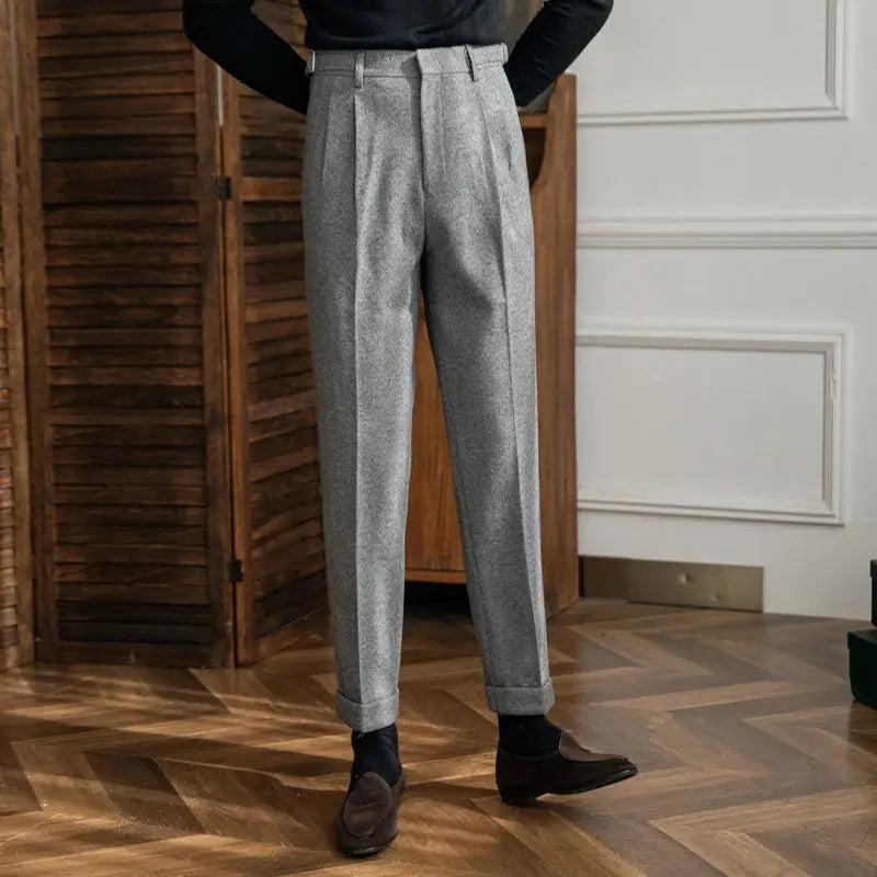 Nikoan | Klassische High Waist Hose