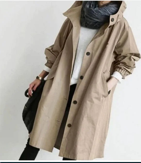 Keeley | Trendige Damen Elegante Windjacke Locker Bequem