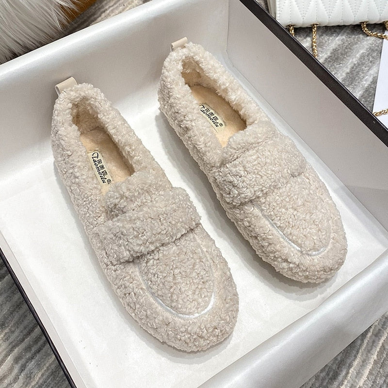 Arielle - Plüschschuhe mit rutschfester Sohle