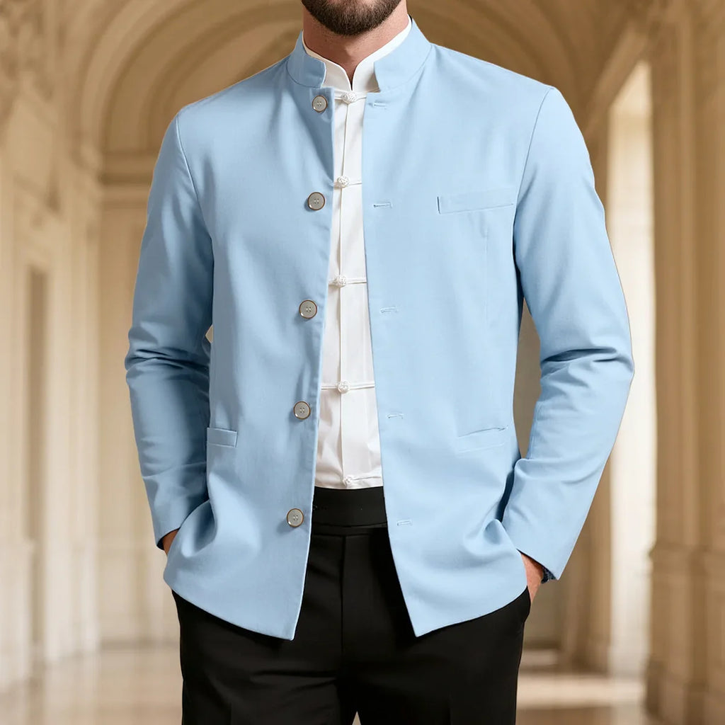 Nico | Herren Slim Fit Casual Cheongsam Jacke