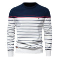 Rafanus | Herrenpullover mit Streifenmuster