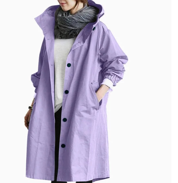 Keeley | Trendige Damen Elegante Windjacke Locker Bequem