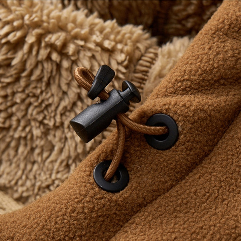 Alenas | Herren Fleece-Jacke aus Sherpa