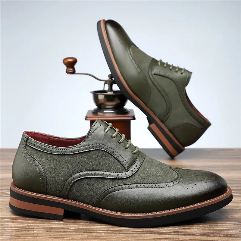 Samonn | Bairstow Zweifarbige Oxford Schuhe