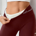 Gefütterte Winter Fleece Damen Leggings Warm & Bequem