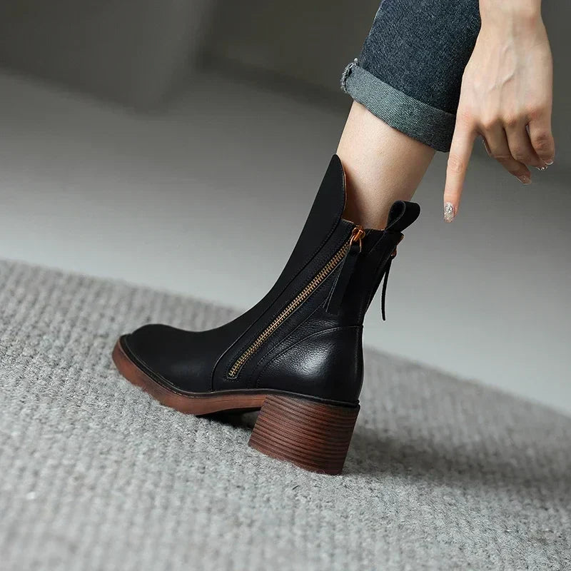 Grazia Elegante Herbst Stiefeletten